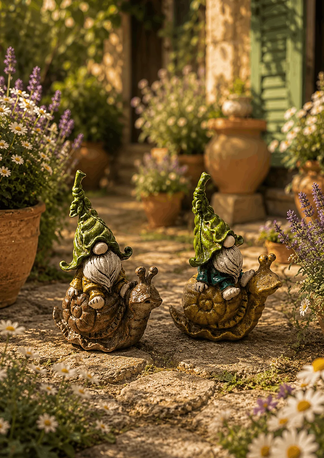 Snail Rider Gnome