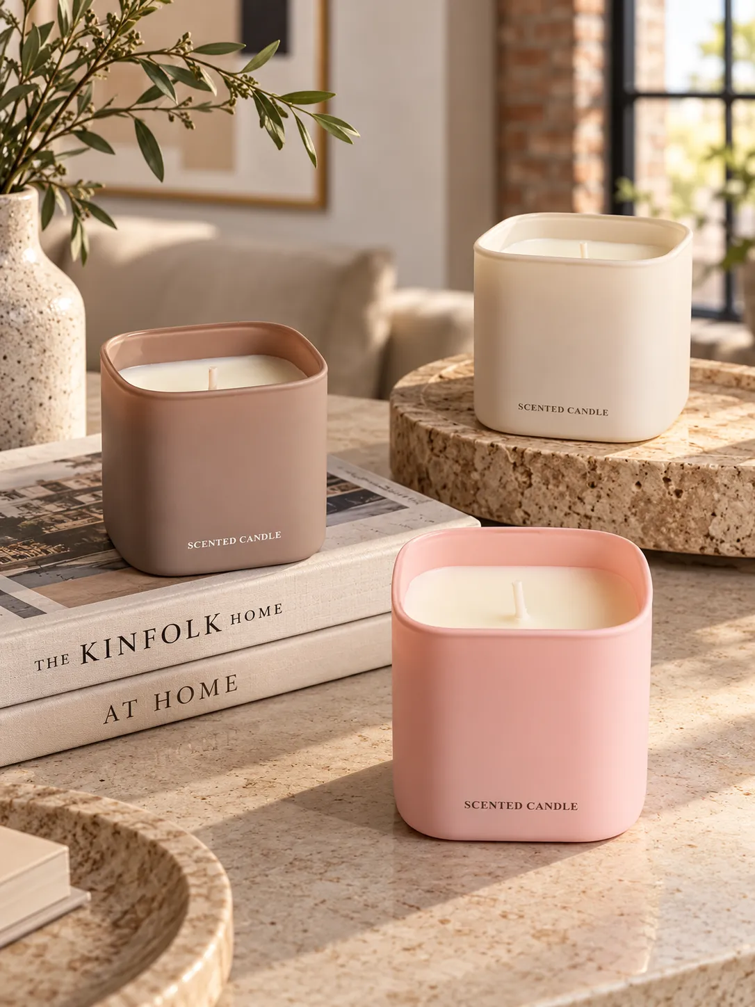 Candle Gift Pastel Set