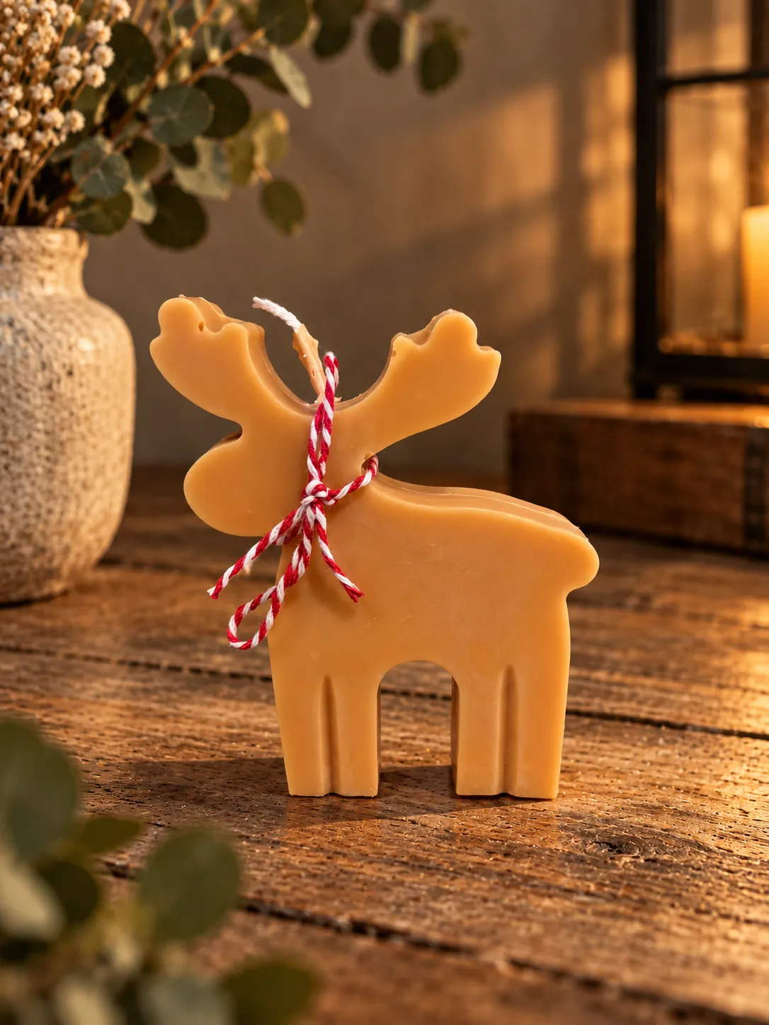 Reindeer Candle