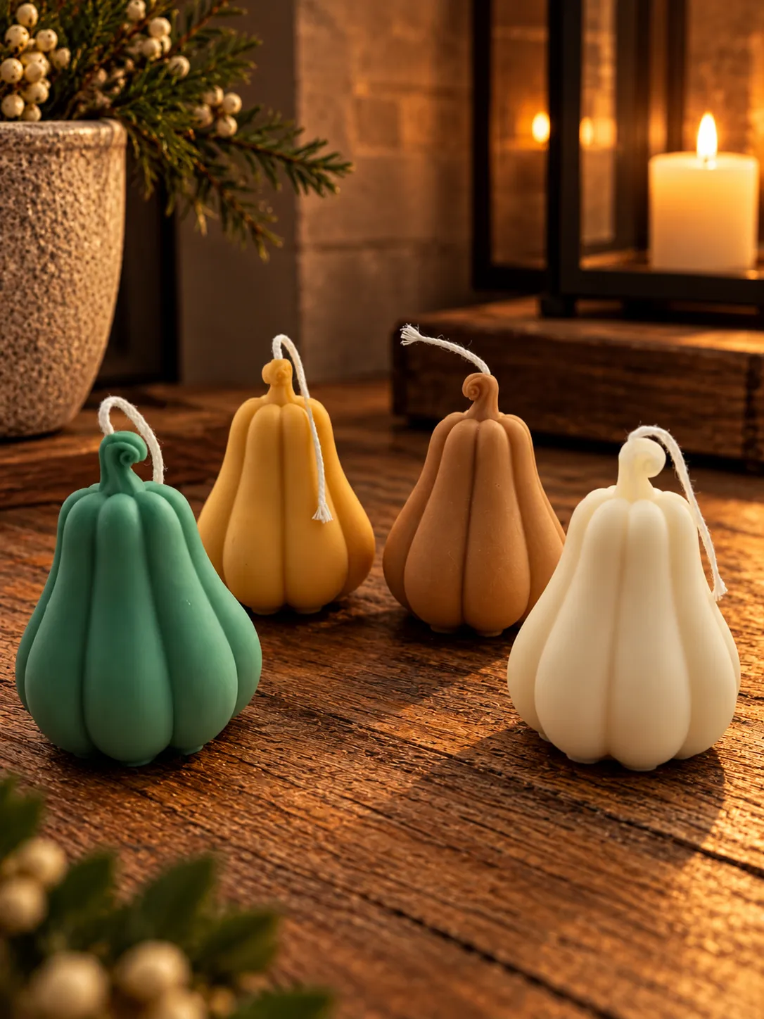 Harvest Gourd Candle